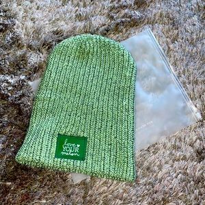 Love your melon knit hat